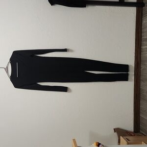 Black long sleeve full bodysuit